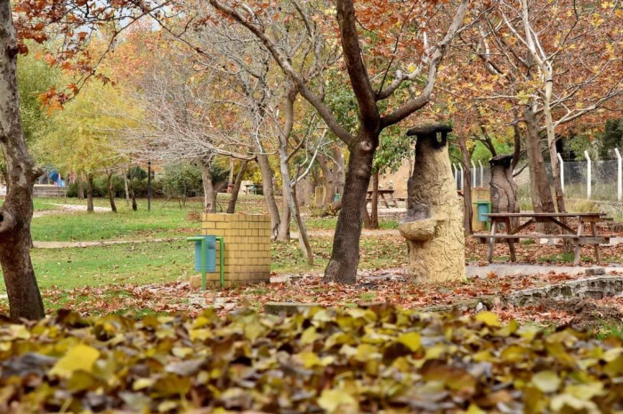 Su Değirmen parkında sonbahar!