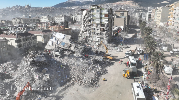 Deprem sonrası Kahramanmaraş drone g&ouml;r&uuml;nt&uuml;leri!