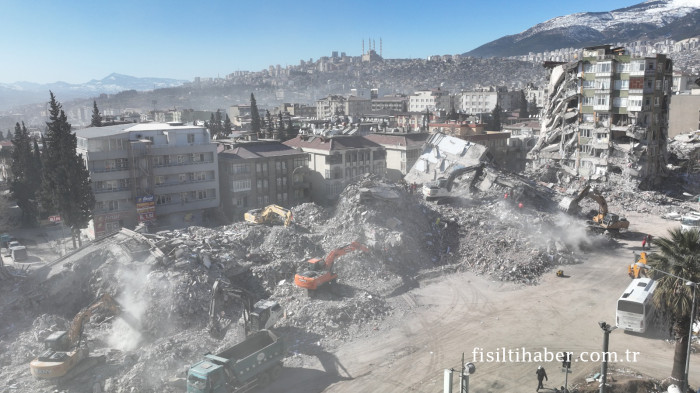 Deprem sonrası Kahramanmaraş drone g&ouml;r&uuml;nt&uuml;leri!