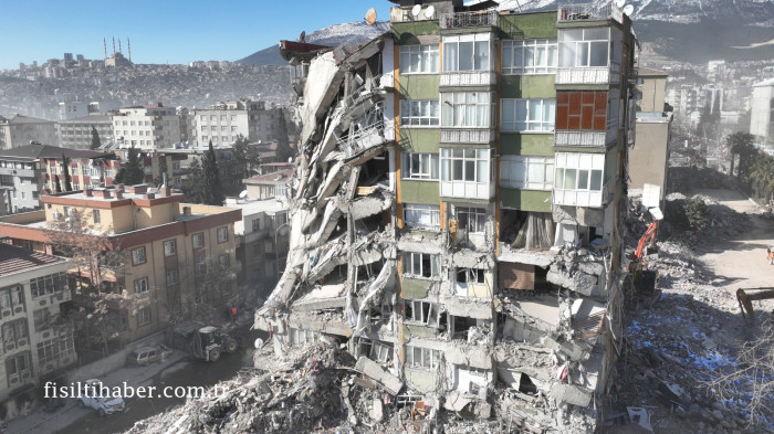 Deprem sonrası Kahramanmaraş drone g&ouml;r&uuml;nt&uuml;leri!