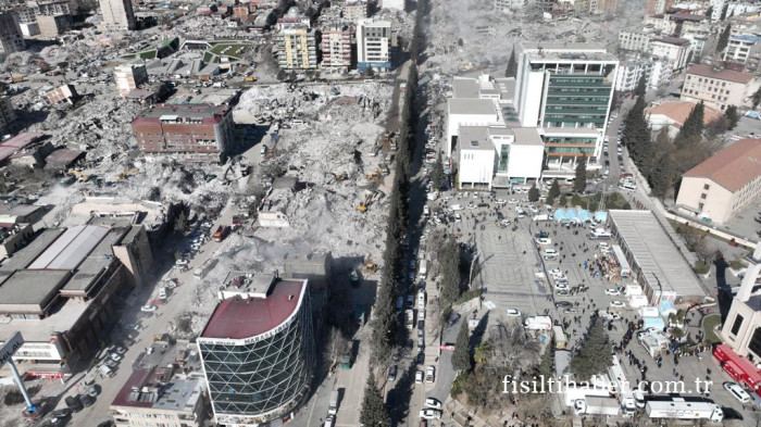 Deprem sonrası Kahramanmaraş drone g&ouml;r&uuml;nt&uuml;leri!