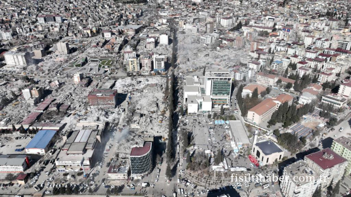 Deprem sonrası Kahramanmaraş drone g&ouml;r&uuml;nt&uuml;leri!