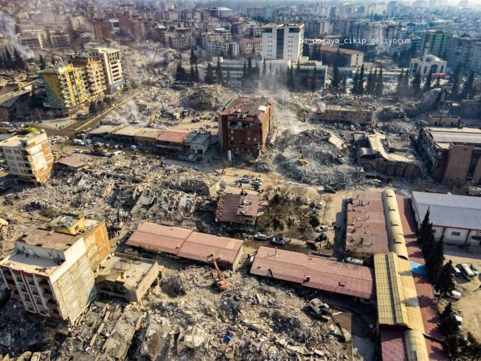 Deprem sonrası Kahramanmaraş drone g&ouml;r&uuml;nt&uuml;leri!