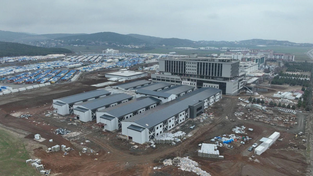 600 Yataklı Ferhuş Sağlık Kompleksi&rsquo;nde &Ouml;nemli Aşama Kat Edildi!