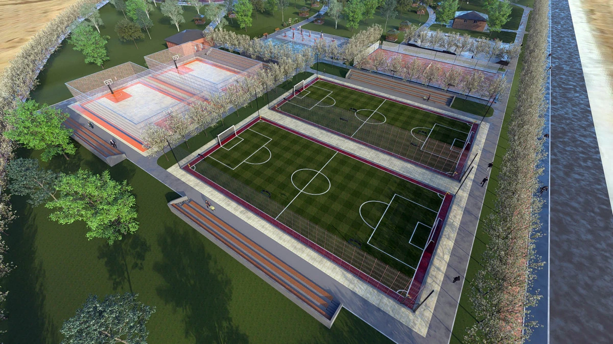  Afşin&rsquo;e Yeni Nefes; Millet Bah&ccedil;esi Baştan Sona Yenileniyor