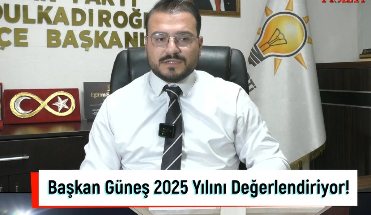Ak Partili G&uuml;neş, Farkındalığı Y&uuml;ksek Bir Teşkilatız!