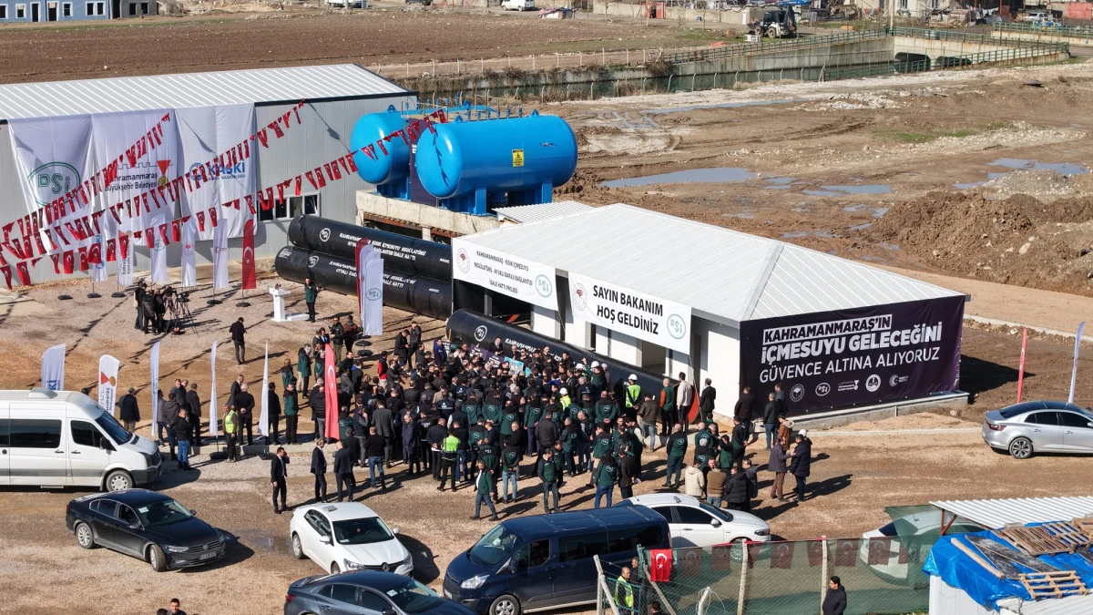 Bakan Yumaklı, Kısık Projesiyle Kahramanmaraş&rsquo;ın İ&ccedil;mesuyunu G&uuml;vence Altına Alıyoruz!