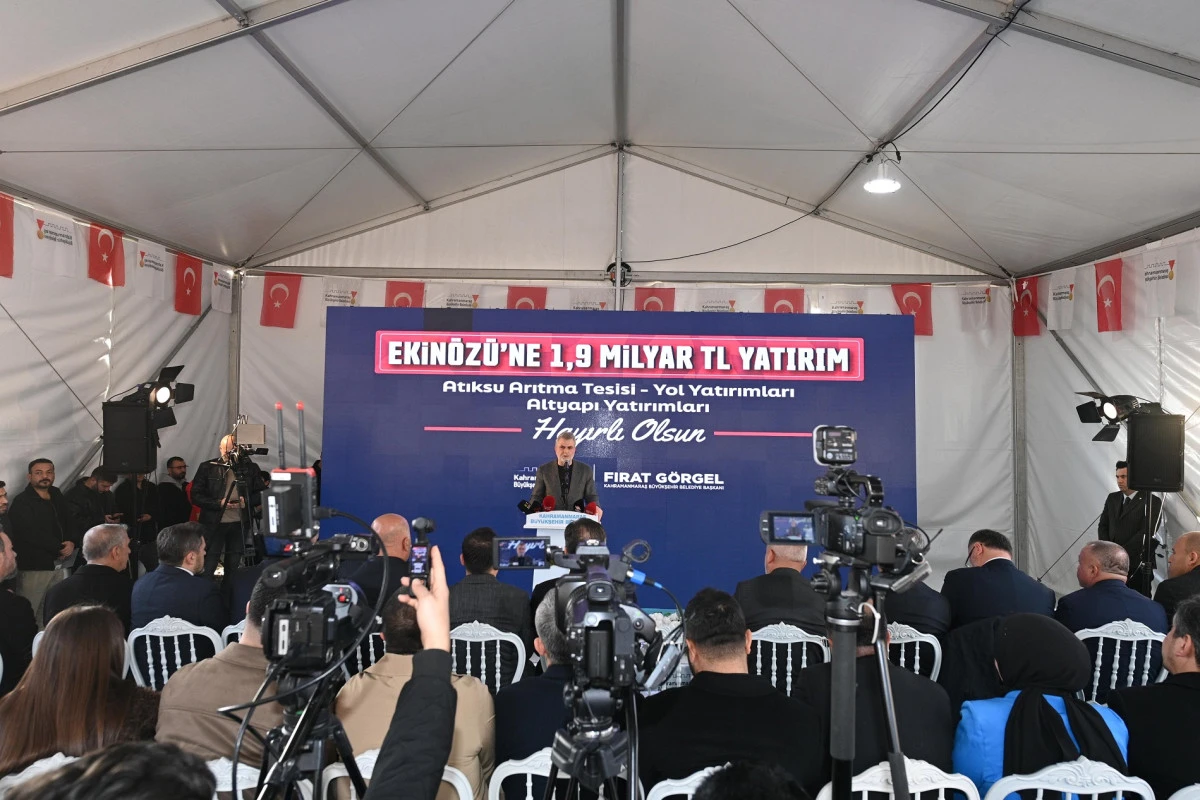 B&uuml;y&uuml;kşehir Belediyesi&rsquo;nin Ekin&ouml;z&uuml; Yatırımlarının A&ccedil;ılışı Yapıldı!