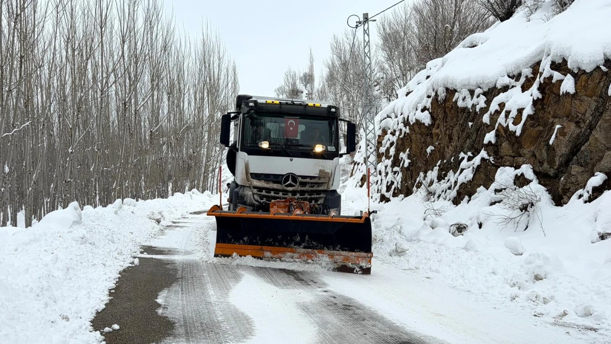 B&uuml;y&uuml;kşehir&rsquo;den Nurhak&rsquo;ta Kış Şartlarıyla Etkin M&uuml;cadele!