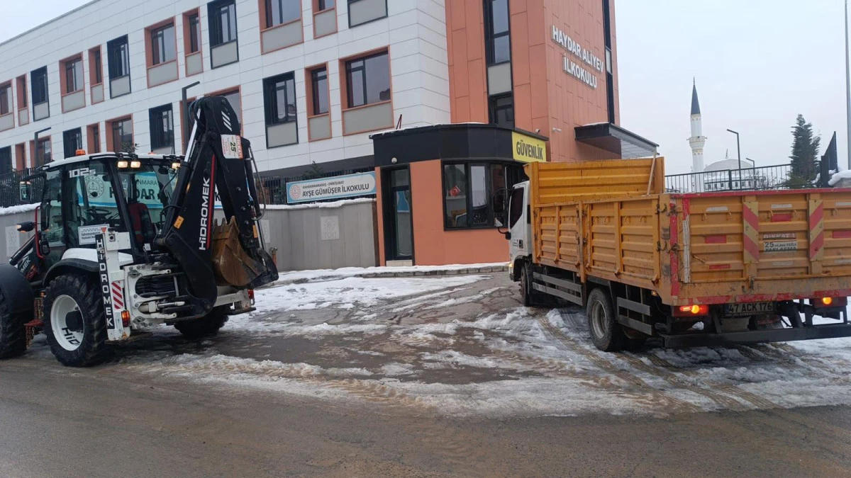 B&uuml;y&uuml;kşehir&rsquo;den Okul &Ccedil;evrelerinde Yoğun Kış Mesaisi!