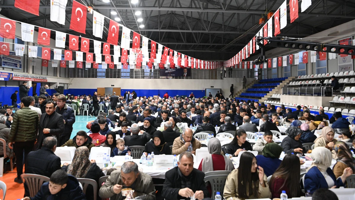 B&uuml;y&uuml;kşehir&rsquo;in G&ouml;n&uuml;l Sofrası T&uuml;rkoğlu&rsquo;nda Kuruldu!