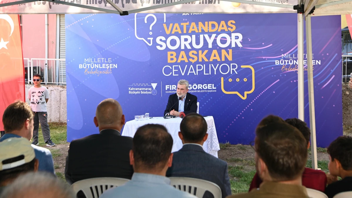 G&ouml;rgel, Kahramanmaraş&rsquo;ımızı Geleceğe G&uuml;&ccedil;l&uuml; Yatırımlarla Hazırlıyoruz!