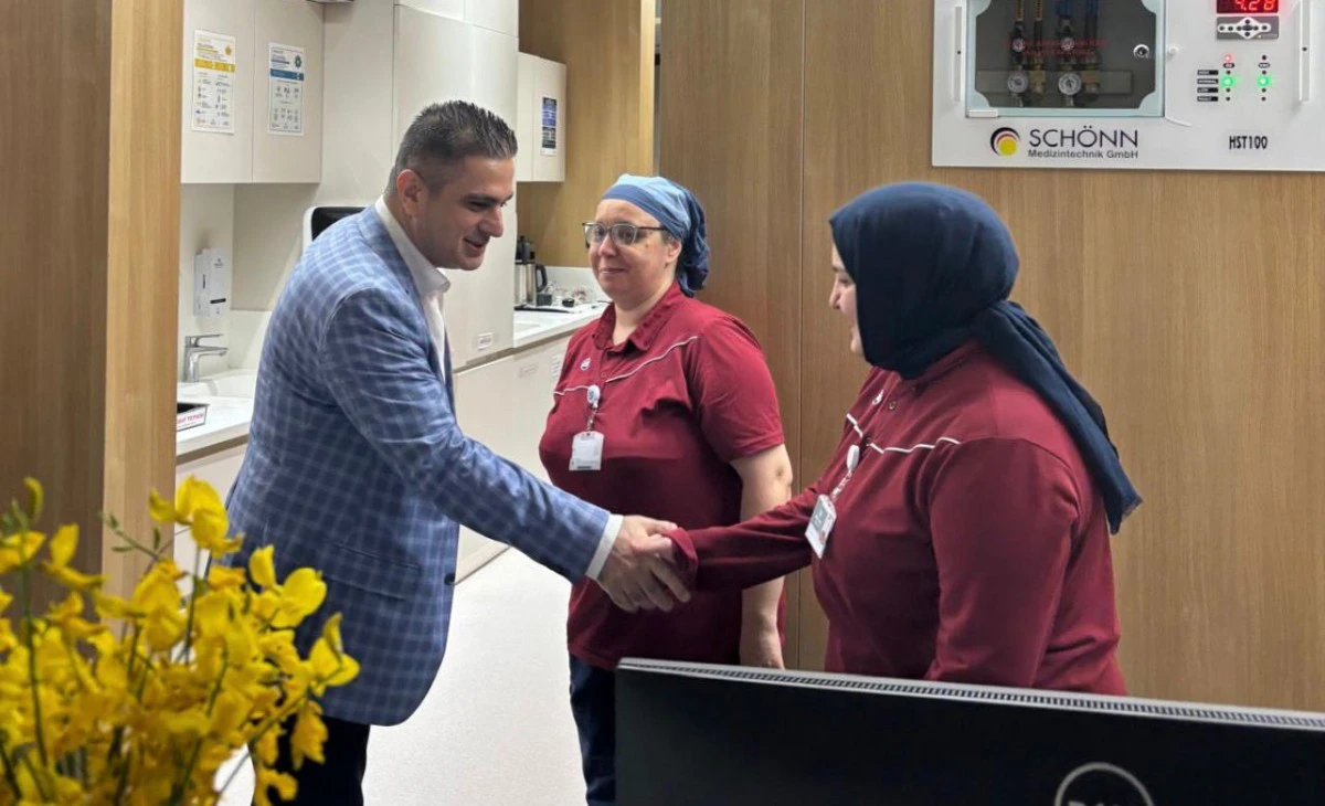 HG Hospital&rsquo;de Bayram Mesaisi: Moral Veren Ziyaret!