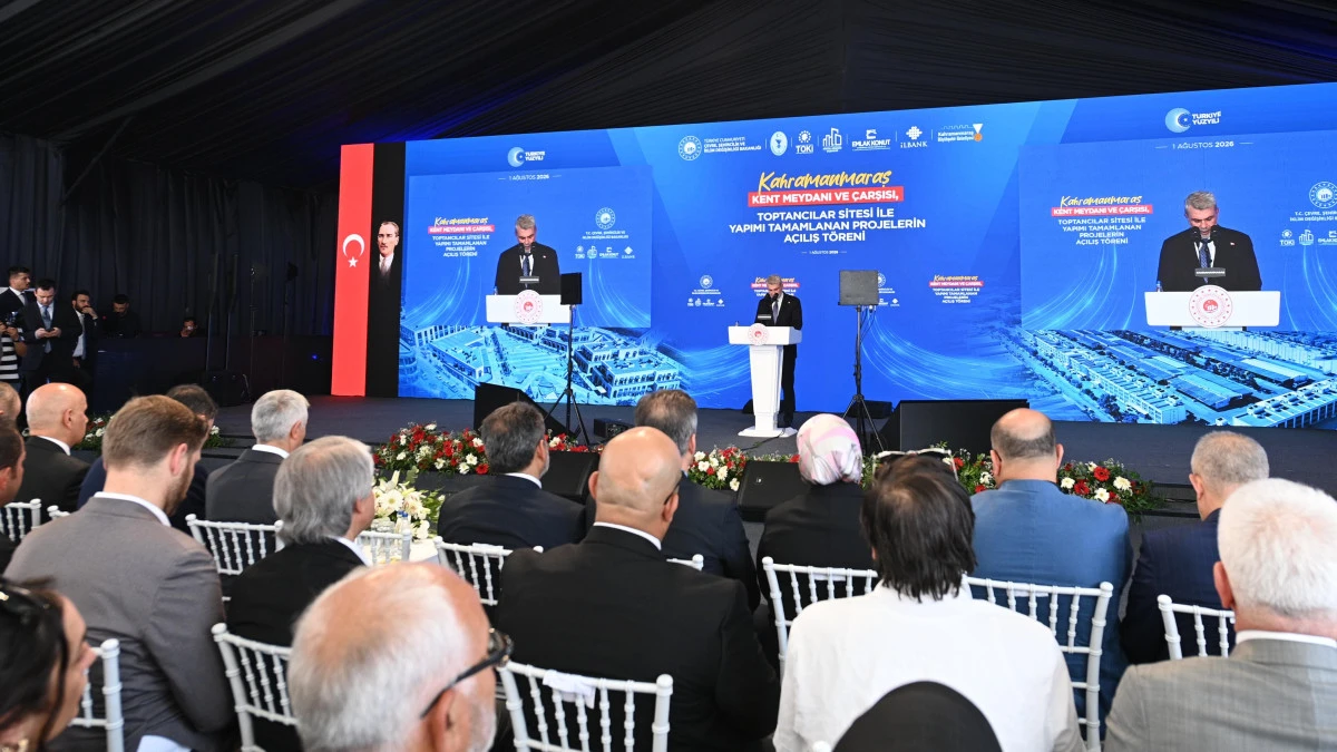 Kahramanmaraş&rsquo;ın Yeniden İnşa Yolculuğunda 5 Yeni Eser Daha Hizmete A&ccedil;ıldı!