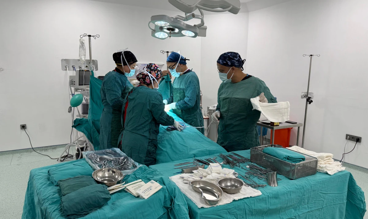 Nurhak Devlet Hastanesinde İlk Ameliyat Ger&ccedil;ekleştirildi!