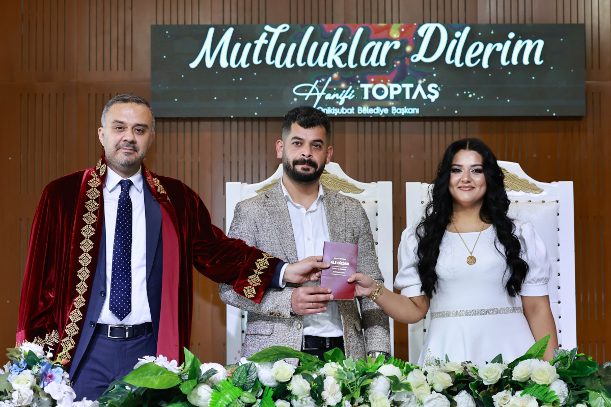 Onikişubat Belediyesi’nden 14 Şubat'ta 25 çifte toplu nikah töreni!