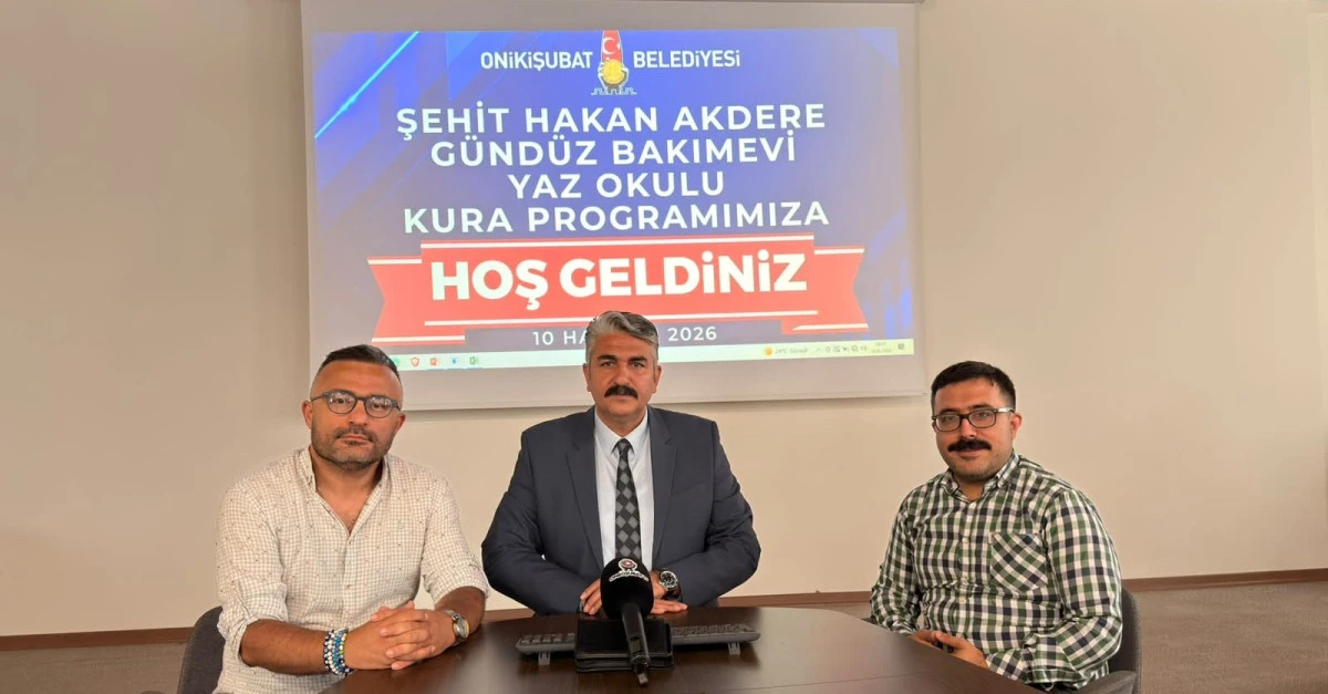 Onikişubat Belediyesi&rsquo;nin &lsquo;Minik Kalpler Yaz Okulu&rsquo;nda kuralar &ccedil;ekildi!