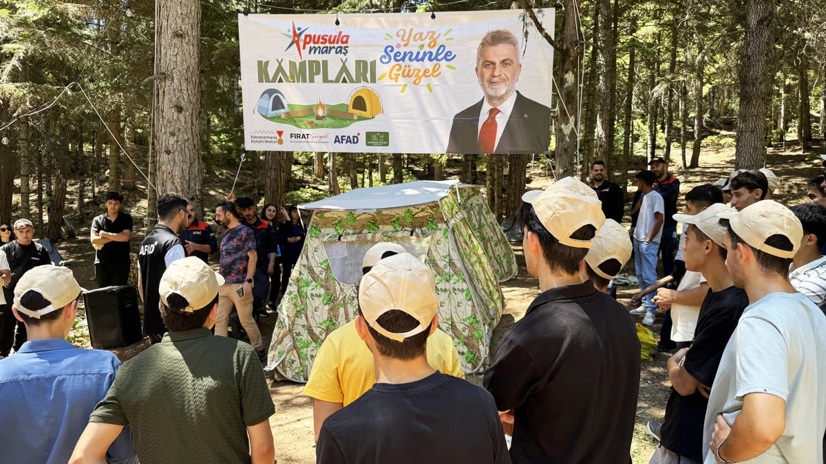 Pusula Maraş Gen&ccedil;lik Kampları Başladı!