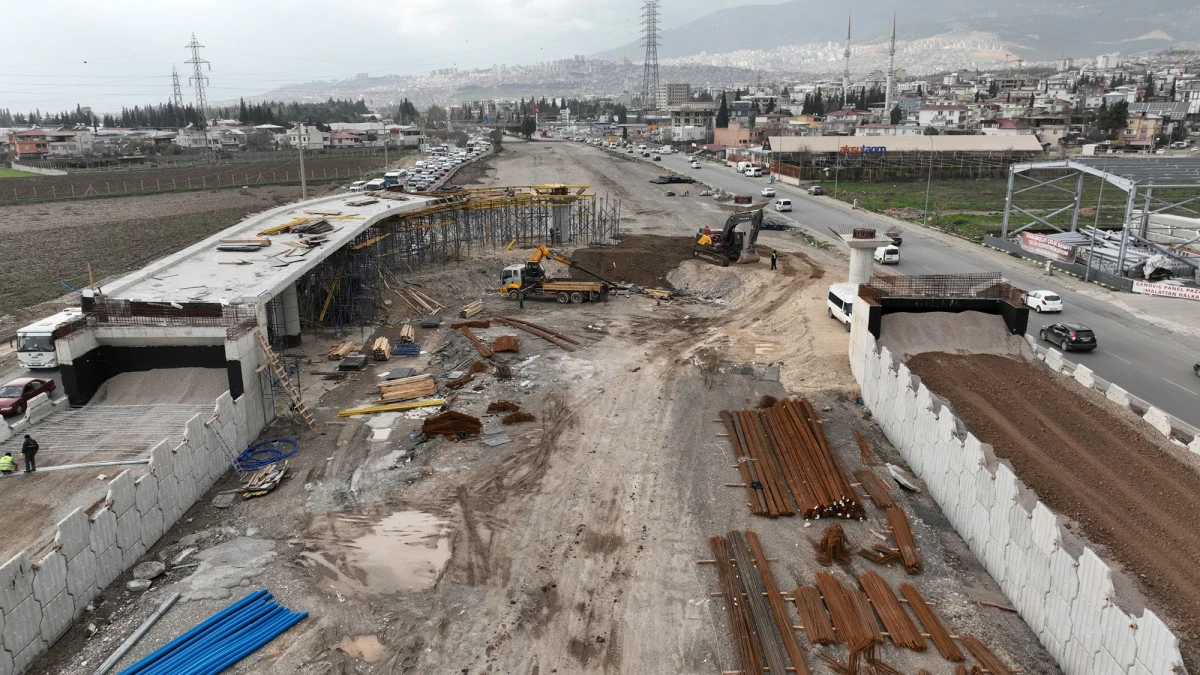 Sanayi Kavşağı İnşaatı Hızla Devam Ediyor!