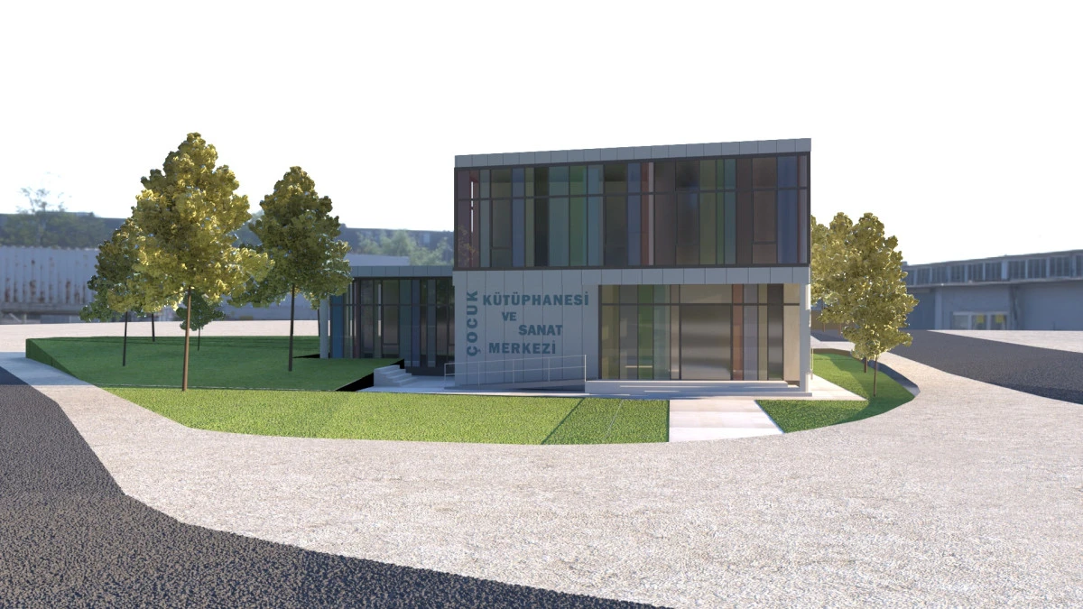 Şehre Yeni Sosyal ve K&uuml;lt&uuml;rel Merkez; &Ccedil;ocuk K&uuml;t&uuml;phanesi ve Sanat Merkezi!