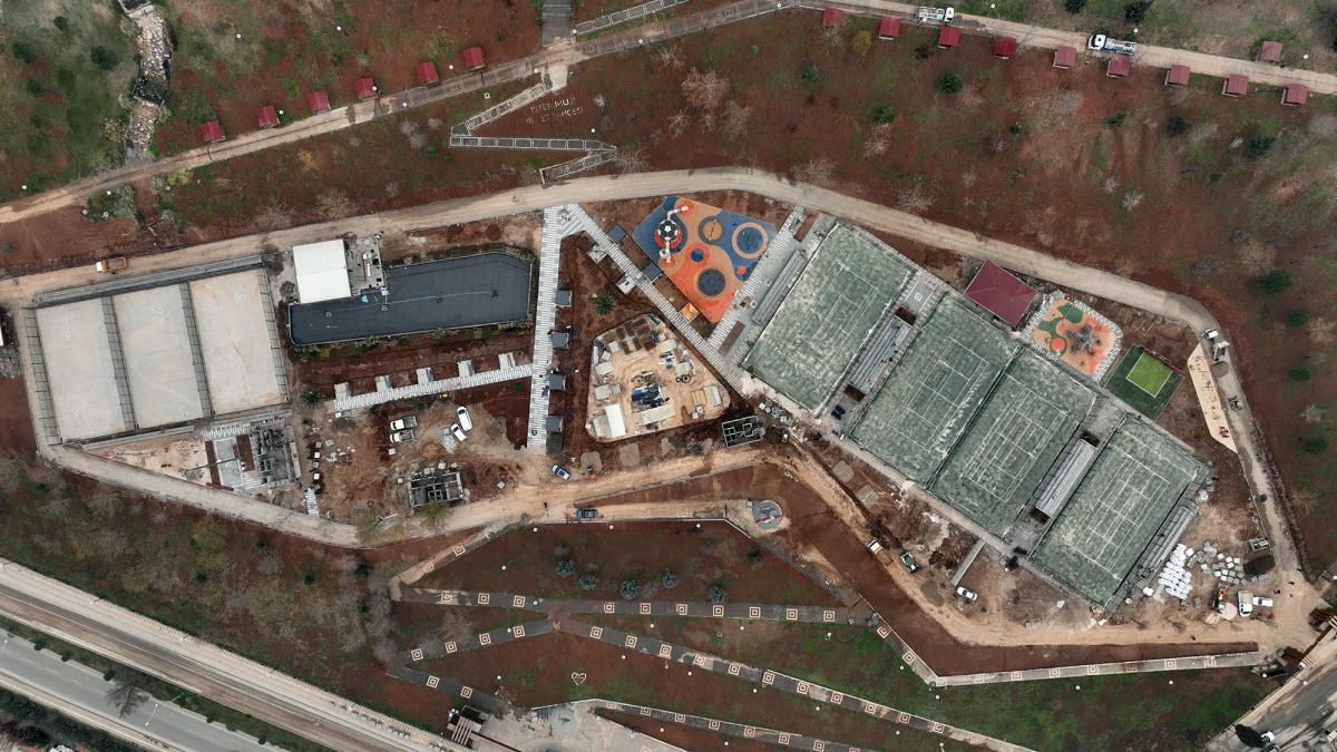 Şehrin Spor Vadisinde Son Hazırlıklar Yapılıyor!