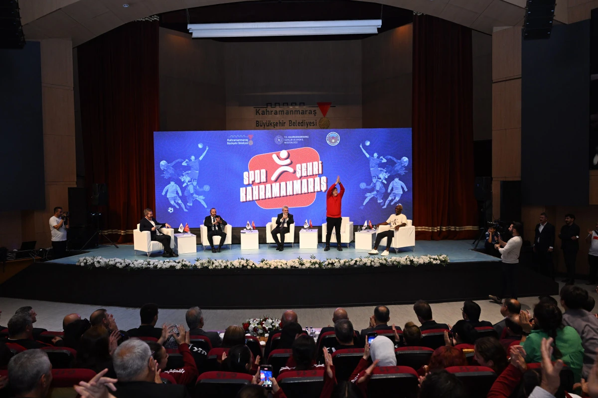 Spor Şehri Kahramanmaraş&rsquo;ta Gen&ccedil;lere İlham Veren Buluşma!